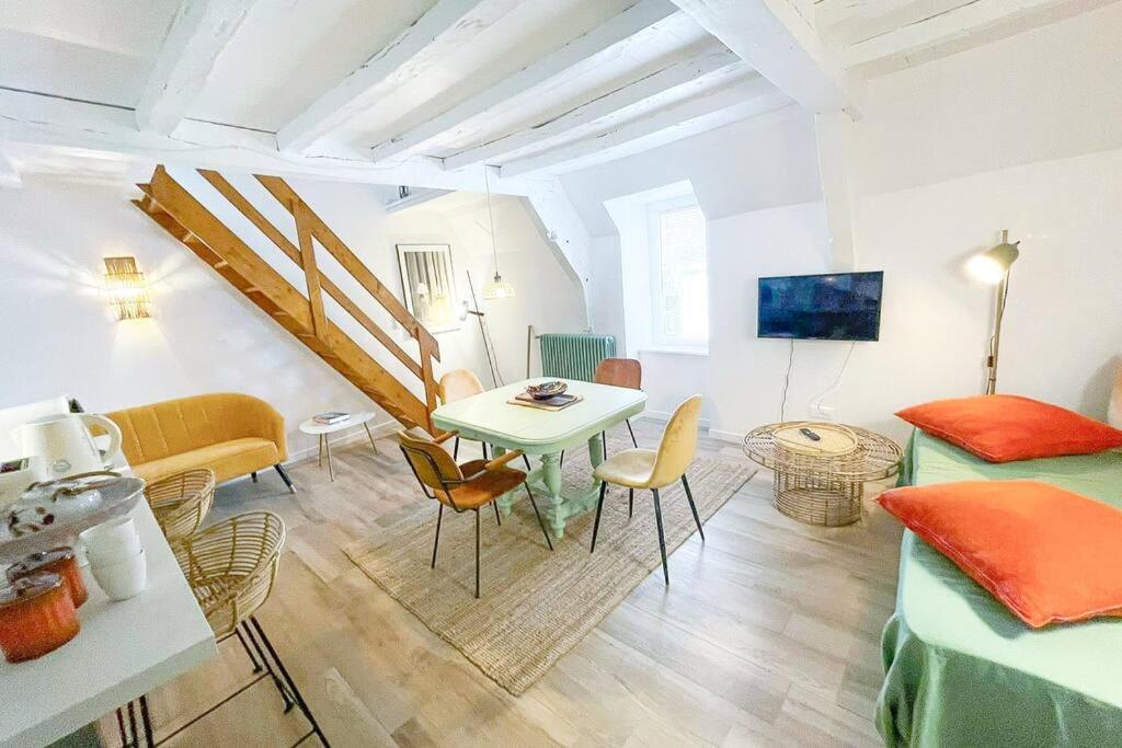 Appartement Moonrise - Plage 50M - Rue Gratuite Сен-Мало Экстерьер фото